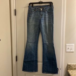 Citizen of Humanity Low Waisted Flair Jean. Size 26. Inseam: 32 inches